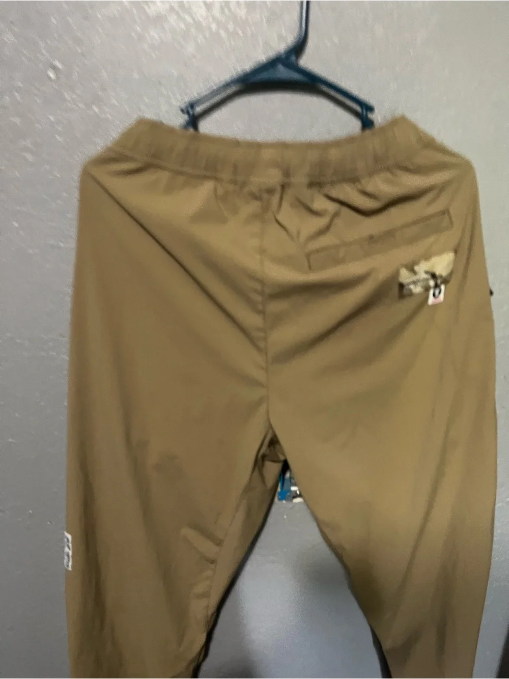 A Bathing Ape Khaki Active Pants